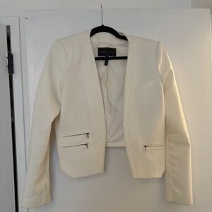 White blazer BCBG